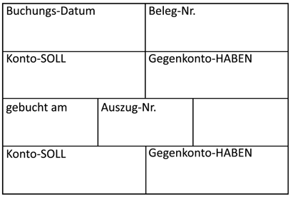 Bild von Buchungsdatum